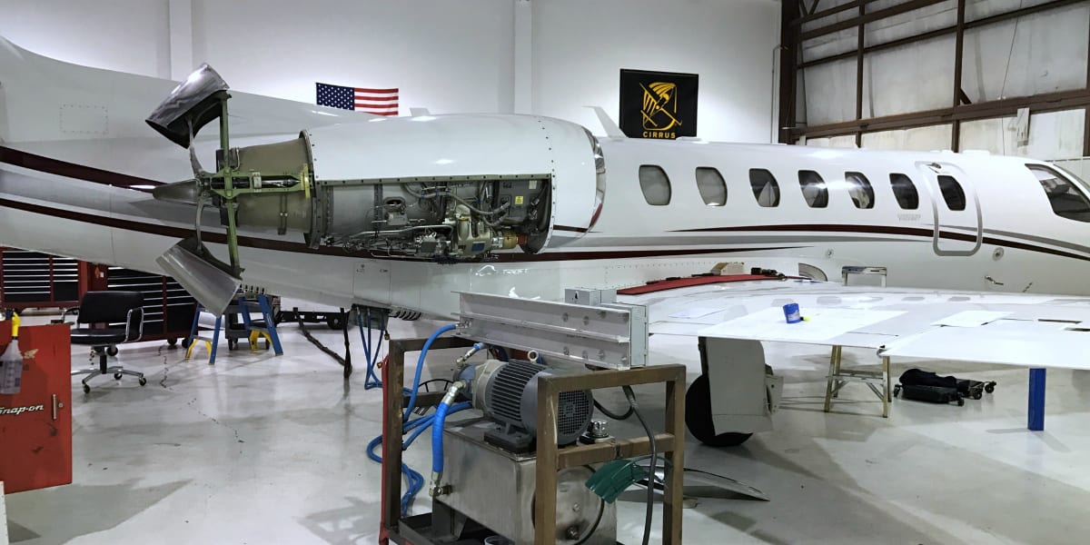 Thrust reverser test